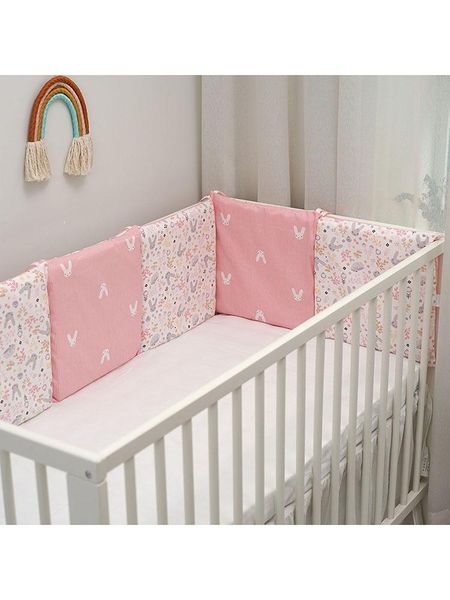 bedding sets 6pcs/pack baby crib liner bumper pads cotton detachable skin-friendly protector with straps for
bedding sets 6pcs/pack baby crib liner bumper pads cotton detachable skin-friendly protector with straps for
