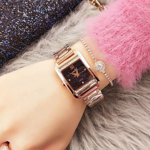 brand luxury women rose gold women's watches diamond ladies watch clock relogio feminino reloj mujer, Slivery;brown
brand luxury women rose gold women's watches diamond ladies watch clock relogio feminino reloj mujer, Slivery;brown