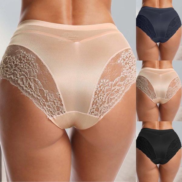 women's panties y25 women lace cotton breathable briefs solid soft seamless underwear female intimate brief, Black;pink
women's panties y25 women lace cotton breathable briefs solid soft seamless underwear female intimate brief, Black;pink