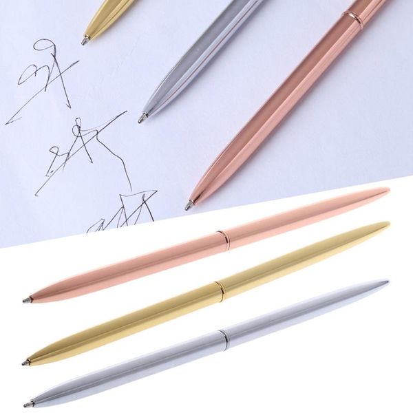 metal ballpoint pen slim ball for business writing office school supplies j78a pens, Blue;orange
metal ballpoint pen slim ball for business writing office school supplies j78a pens, Blue;orange
