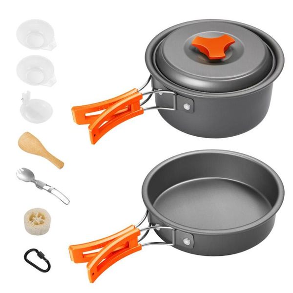 camp kitchen gonex camping cookware set dirty stuff backpack equipped with cooking equipment stackable portable non-stick pot
camp kitchen gonex camping cookware set dirty stuff backpack equipped with cooking equipment stackable portable non-stick pot