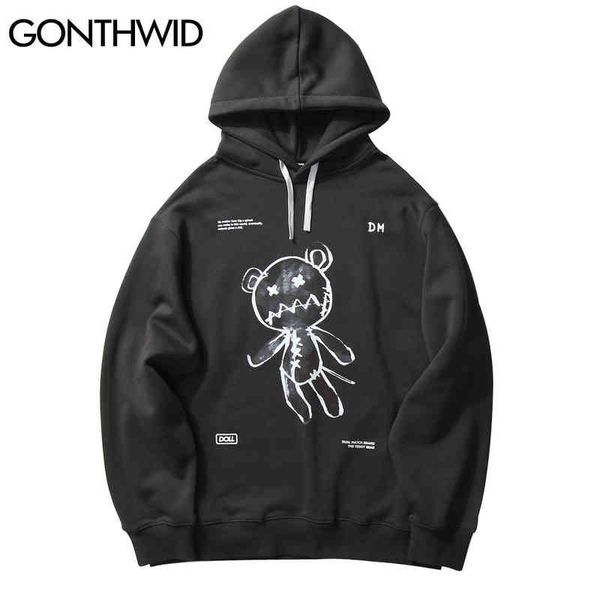 gonthwid harajuku toy bear print hooded sweatshirts streetwear hip hop casual pullover hoodi 2020 mens fashion outwear, Black
gonthwid harajuku toy bear print hooded sweatshirts streetwear hip hop casual pullover hoodi 2020 mens fashion outwear, Black