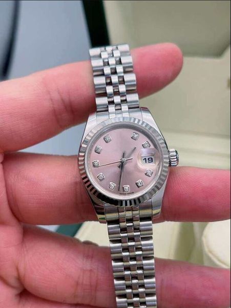 luxury pink womens watch mechanical 179173 179174 26mm calendar classic sapphire glass silver gold jubilee bracelet watches waterproof with, Slivery;brown
luxury pink womens watch mechanical 179173 179174 26mm calendar classic sapphire glass silver gold jubilee bracelet watches waterproof with, Slivery;brown