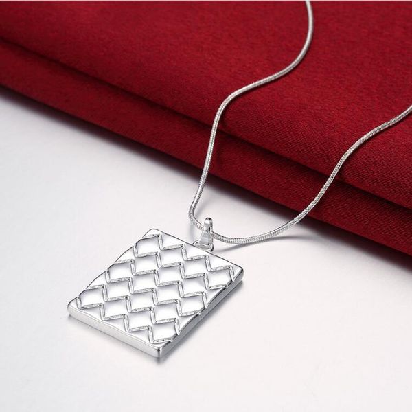 pineapple stripe sterling silver plated necklace dmsn401 size p:4.2x2.4cm,18 inchs ; fashion 925 silver plate necklaces jewelry chain
pineapple stripe sterling silver plated necklace dmsn401 size p:4.2x2.4cm,18 inchs ; fashion 925 silver plate necklaces jewelry chain