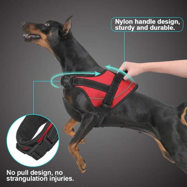 dog collars & leashes durable reflective pet harness dogs adjustable big walking safety for small large
dog collars & leashes durable reflective pet harness dogs adjustable big walking safety for small large
