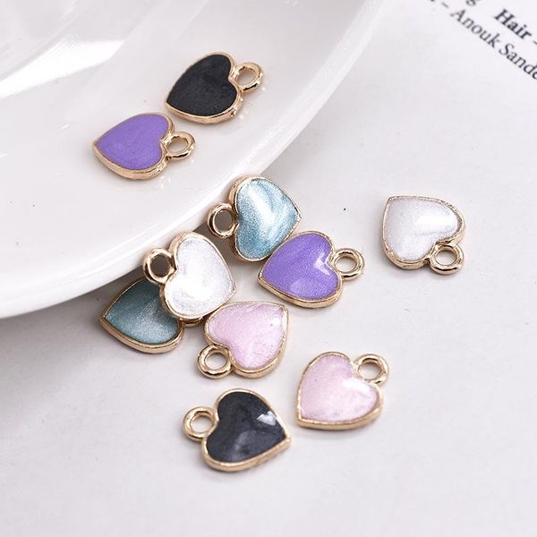 charms 10pcs/lot 10mm mini sweet heart zinc alloy enamel for diy necklaces bracelets jewelry accessories, Bronze;silver
charms 10pcs/lot 10mm mini sweet heart zinc alloy enamel for diy necklaces bracelets jewelry accessories, Bronze;silver