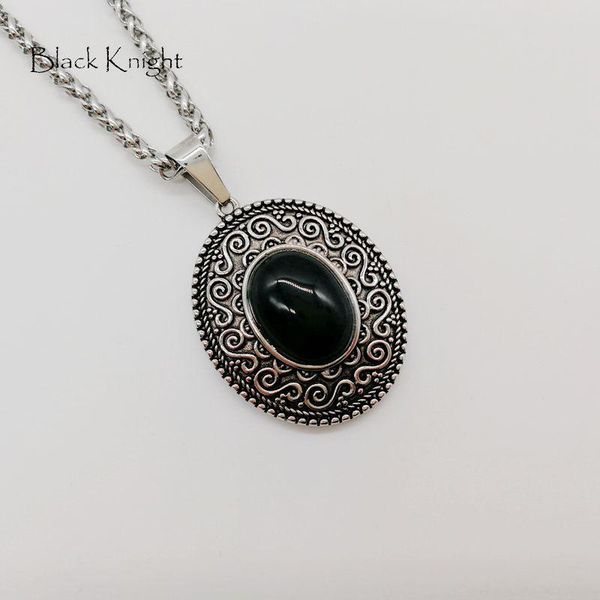 pendant necklaces black knight vintage silver color stainless steel oval necklace womens retro stone stylish blkn0693
pendant necklaces black knight vintage silver color stainless steel oval necklace womens retro stone stylish blkn0693