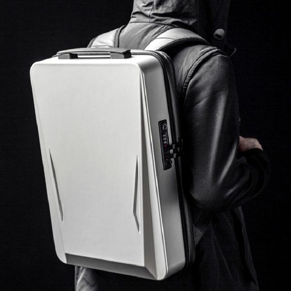 backpack lapbag pc hard shell computer gaming notebook keyboard business for men luxury travel bags silver high quality
backpack lapbag pc hard shell computer gaming notebook keyboard business for men luxury travel bags silver high quality