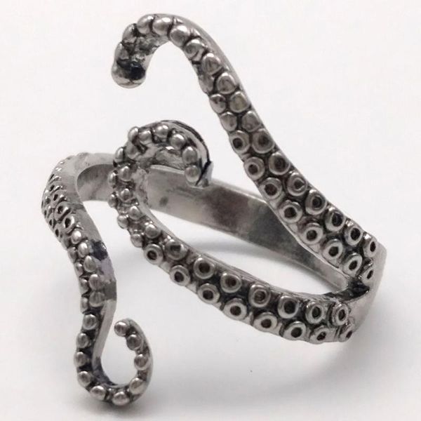 cluster rings cool gothic deep sea squid ocs ring fashion jewelry opened adjustable size cocktail party women men, Golden;silver
cluster rings cool gothic deep sea squid ocs ring fashion jewelry opened adjustable size cocktail party women men, Golden;silver