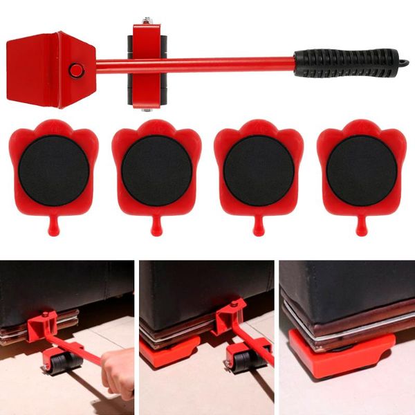 professional hand tool sets 5pcs portable plastic heavy object mover furniture transport lifter set wheel bar roller moving tools
professional hand tool sets 5pcs portable plastic heavy object mover furniture transport lifter set wheel bar roller moving tools