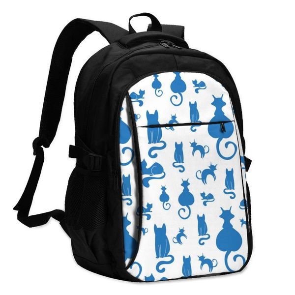 backpack bags school for boy girl teenagerblue cats usb charge computer lapback pack
backpack bags school for boy girl teenagerblue cats usb charge computer lapback pack