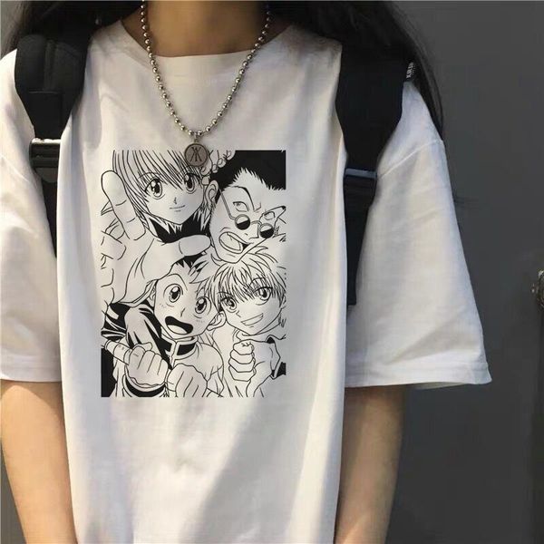 women's t-shirt x kurapika tees japanese cartoon casual ulzzang punk large size loose o-neck harajuku bf vintage female, White
women's t-shirt x kurapika tees japanese cartoon casual ulzzang punk large size loose o-neck harajuku bf vintage female, White