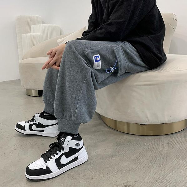 men's pants casual jogger men baggy sweatpants 2021 spring autumn basic streetwear korean hip hop male straight trousers, Black
men's pants casual jogger men baggy sweatpants 2021 spring autumn basic streetwear korean hip hop male straight trousers, Black
