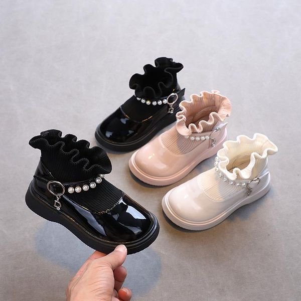 flat shoes girls leather 2021 autumn fashion children mary jane korean style little princess lace pendant dress, Black;grey
flat shoes girls leather 2021 autumn fashion children mary jane korean style little princess lace pendant dress, Black;grey