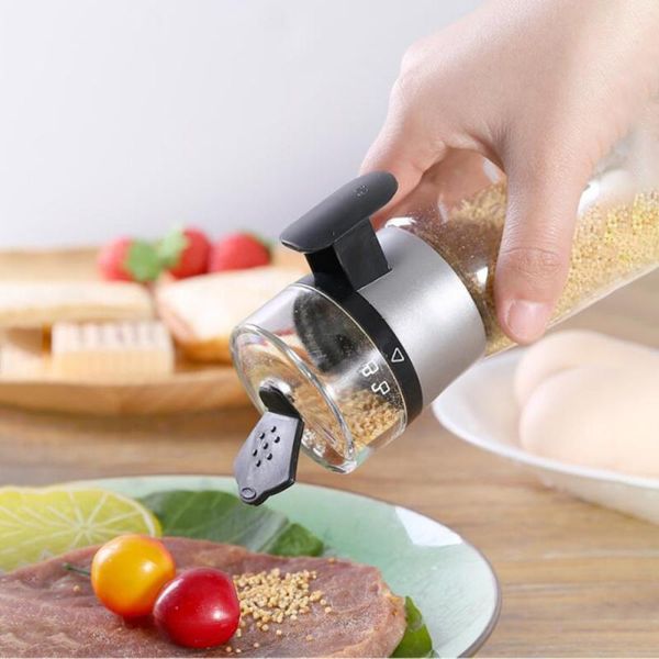 press type salt spreader apothecary jar seasoning bottle once 5g salt controller pepper jar spice bottle kitchen supplies
press type salt spreader apothecary jar seasoning bottle once 5g salt controller pepper jar spice bottle kitchen supplies