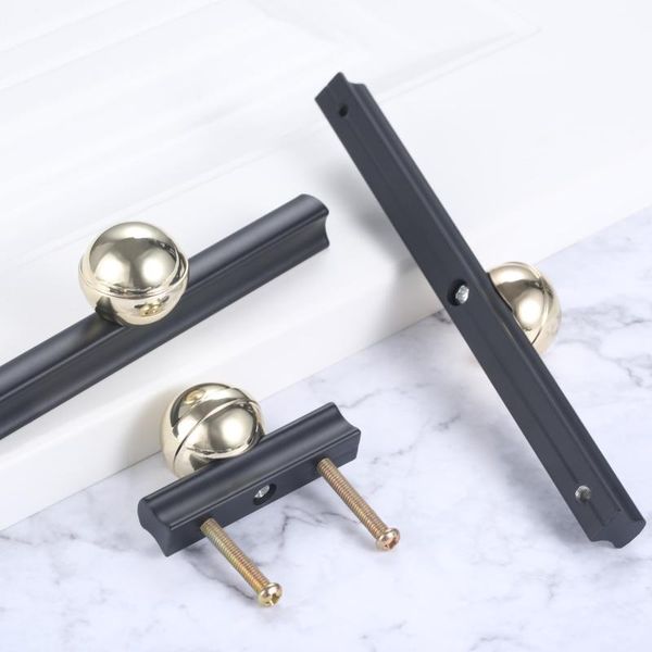 handles & pulls 1 pc golden black cupboard door modern cabinet knob furniture hardware for kitchen drawer wardrobe 32/96/128mm
handles & pulls 1 pc golden black cupboard door modern cabinet knob furniture hardware for kitchen drawer wardrobe 32/96/128mm