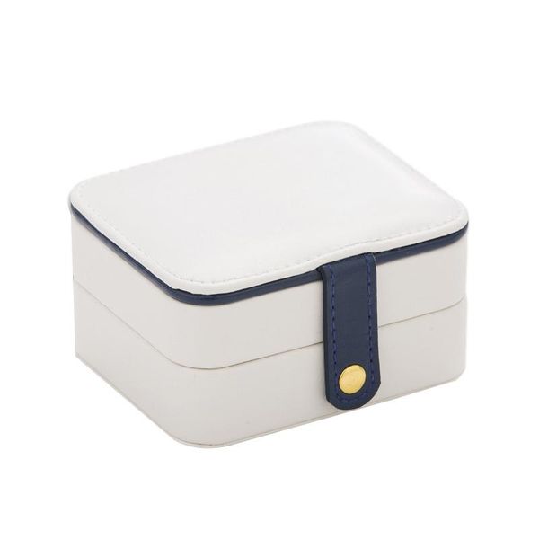 watch boxes & cases portable travel jewelry box pu earrings bracelets ornaments multi-layer storage white, Black;blue
watch boxes & cases portable travel jewelry box pu earrings bracelets ornaments multi-layer storage white, Black;blue