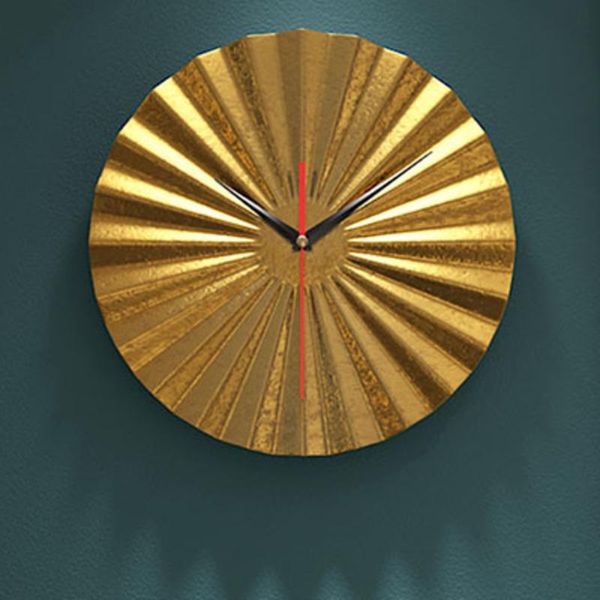 boyida new creative iron fan clock solid color new chinese living room background wall decorative clock
boyida new creative iron fan clock solid color new chinese living room background wall decorative clock