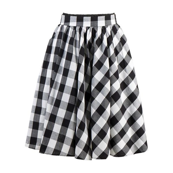 skirts candow look girl's high waist black white gingham tutu skater a line cute retro swing plaid vintage midi pleated skirt
skirts candow look girl's high waist black white gingham tutu skater a line cute retro swing plaid vintage midi pleated skirt
