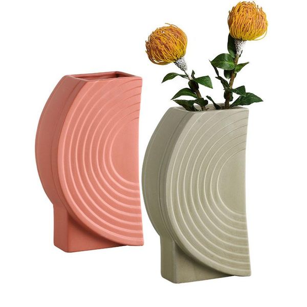 vases european modern ceramic striped vase light luxury flower arrangement living room artware ornament home decoration
vases european modern ceramic striped vase light luxury flower arrangement living room artware ornament home decoration