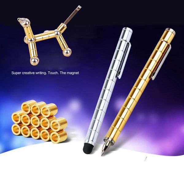 2021 magnetic polar pen metal magnet modular think ink stress fidgets antistress focus hands touch pen
2021 magnetic polar pen metal magnet modular think ink stress fidgets antistress focus hands touch pen