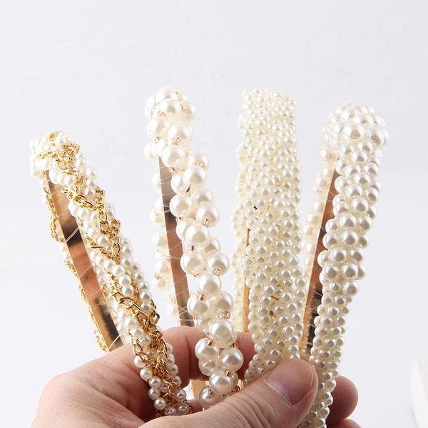 hair clips & barrettes pearl braided simple headband fashion temperament korean woven personality accessories headwear 936, Golden;silver
hair clips & barrettes pearl braided simple headband fashion temperament korean woven personality accessories headwear 936, Golden;silver