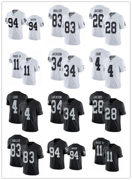 men women youth jersey 4 derek carr 94 carl nassib 11 henry ruggs iii 28 josh jacobs 34 bo jackson 83 darren waller football jerseys, Black;red
men women youth jersey 4 derek carr 94 carl nassib 11 henry ruggs iii 28 josh jacobs 34 bo jackson 83 darren waller football jerseys, Black;red