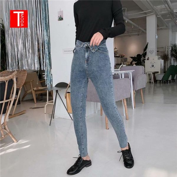 tmoda498 jeans for woman high waist plus size pencil pants retro blue denim pants 2021 new mom's autumn ankle trousers
tmoda498 jeans for woman high waist plus size pencil pants retro blue denim pants 2021 new mom's autumn ankle trousers