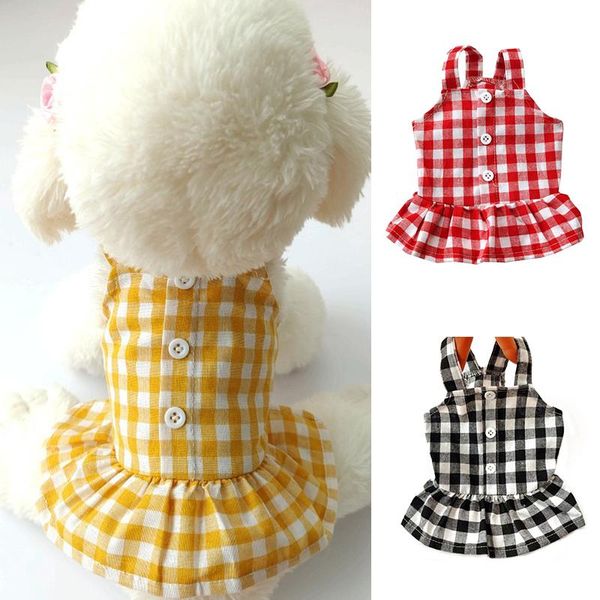 dog apparel pet plaid suspender skirt summer breathable universal fashion sweet thin style
dog apparel pet plaid suspender skirt summer breathable universal fashion sweet thin style