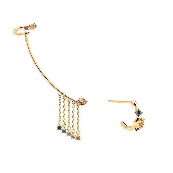 chain tassel earrings studs ear clips one-piece hooks high-end women's new trendy summer, Golden;silver
chain tassel earrings studs ear clips one-piece hooks high-end women's new trendy summer, Golden;silver