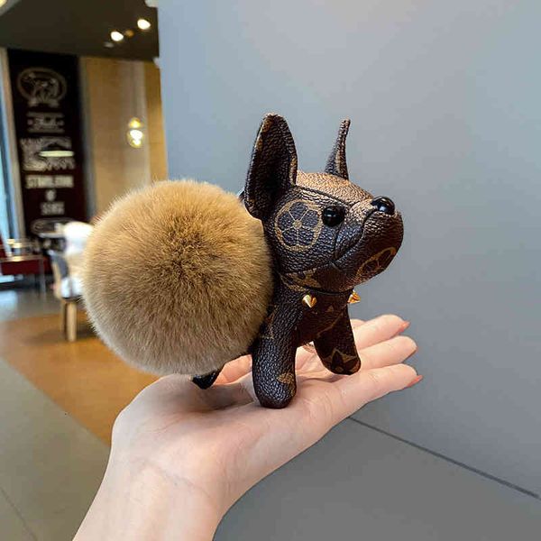 leather dog car key chain fashion wool ball personality method fighting ring bag pendant, Silver
leather dog car key chain fashion wool ball personality method fighting ring bag pendant, Silver