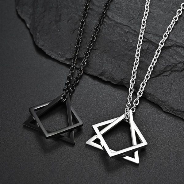 chains creative geometric square combination men's necklace cold wind ins hip hop net red tide men and women couple pendant wholesale, Silver
chains creative geometric square combination men's necklace cold wind ins hip hop net red tide men and women couple pendant wholesale, Silver