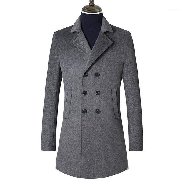 arrival faahion winter men woolen coat thickening long casual turn-down collar double breasted thick overcoat size m-3xl1, Black
arrival faahion winter men woolen coat thickening long casual turn-down collar double breasted thick overcoat size m-3xl1, Black