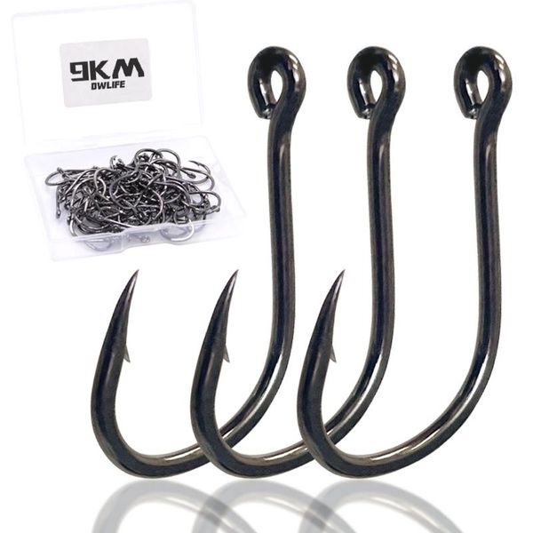 fishing hooks set high carbon steel 50/200pcs with box premium strong sharp fish hook barbs for freshwater/seawater
fishing hooks set high carbon steel 50/200pcs with box premium strong sharp fish hook barbs for freshwater/seawater