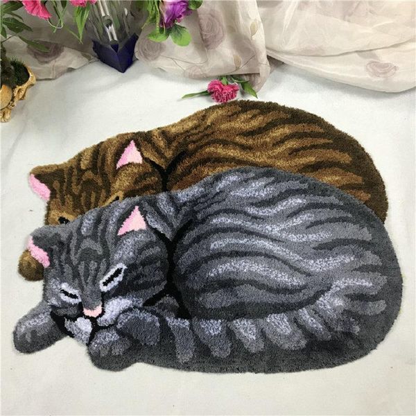 carpets cute cat shape rug anti-slip plush hand-woven carpet mat living room bedroom bathroom door gray brown rugs
carpets cute cat shape rug anti-slip plush hand-woven carpet mat living room bedroom bathroom door gray brown rugs