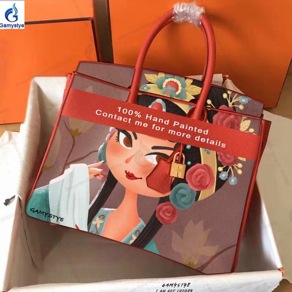 women bag hand painted chinese beautiful drama girl handbag designer bag crossbody bags for ladies messenger bag luxury handbag, Black;red
women bag hand painted chinese beautiful drama girl handbag designer bag crossbody bags for ladies messenger bag luxury handbag, Black;red