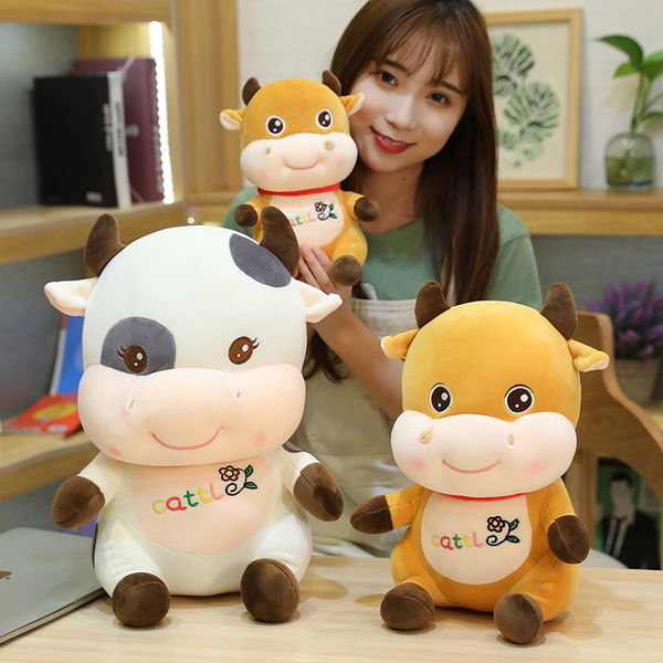 Cute Cattle Plush Toys Stuffed Animals Lovely Plush Mascot Cow Toys for Girls Baby Kids Birthday Gifts, White
Cute Cattle Plush Toys Stuffed Animals Lovely Plush Mascot Cow Toys for Girls Baby Kids Birthday Gifts, White