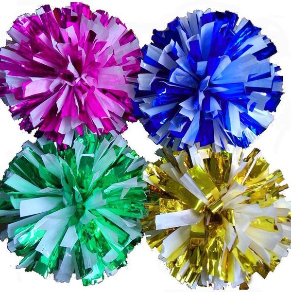 cheerleading metal color mix white game pompoms (20pieces/lot) pompon the handle can choose combination1
cheerleading metal color mix white game pompoms (20pieces/lot) pompon the handle can choose combination1