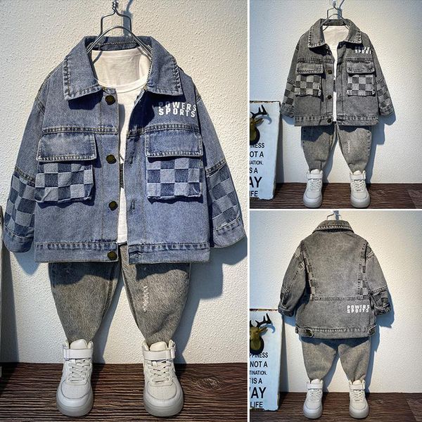 jassen jongens en meisjes denim jas lente herfst baby kinderen casual kleding voor 0-9 jaar plaid lange mouw kinderen, Blue;gray
jassen jongens en meisjes denim jas lente herfst baby kinderen casual kleding voor 0-9 jaar plaid lange mouw kinderen, Blue;gray