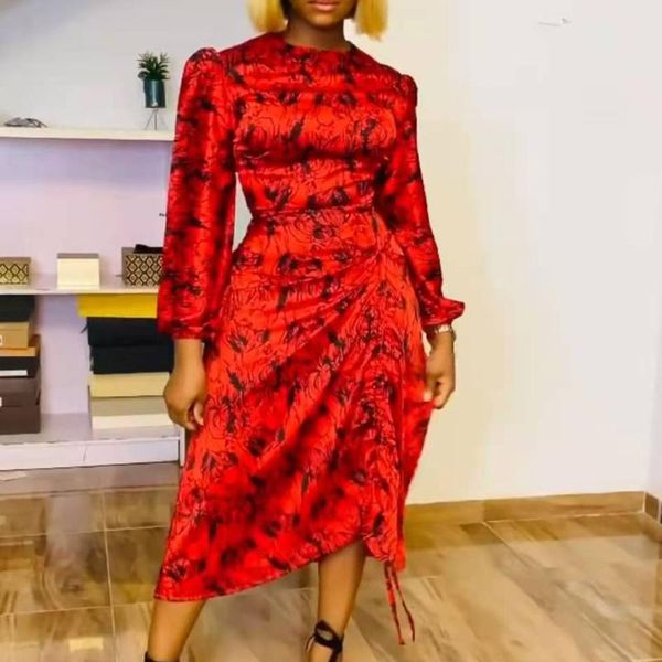 casual dresses 2021 autumn winter fashion womens dress round neck printing shirring long sleeve pullovers western style ladies, Black;gray
casual dresses 2021 autumn winter fashion womens dress round neck printing shirring long sleeve pullovers western style ladies, Black;gray