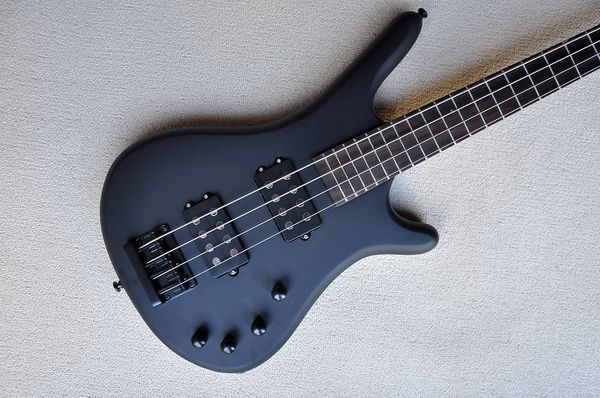 factory custom 4 strings matte black electric bass guitar with rosewood fingerboard,black hardwares,offer customized
factory custom 4 strings matte black electric bass guitar with rosewood fingerboard,black hardwares,offer customized
