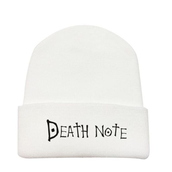 berets death note cotton knitted hat japanese anime print casual streetwear white black warm caps arrival beret 2021, Blue;gray
berets death note cotton knitted hat japanese anime print casual streetwear white black warm caps arrival beret 2021, Blue;gray