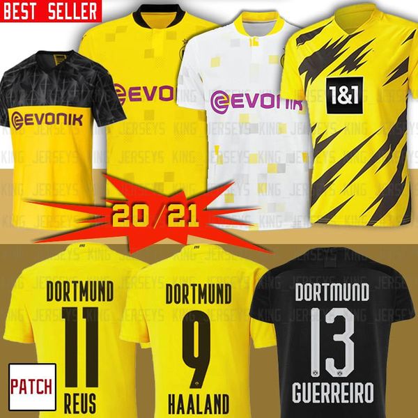 haaland reus third 20 21 soccer jerseys turniertrikot auswärtstrikot heim bellingham sancho borussia dortmund hummels brandt maillot de foot, Black;yellow
haaland reus third 20 21 soccer jerseys turniertrikot auswärtstrikot heim bellingham sancho borussia dortmund hummels brandt maillot de foot, Black;yellow