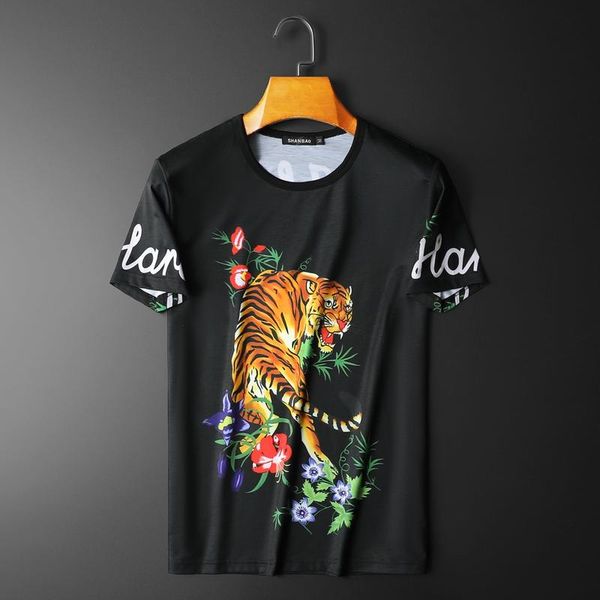men's t-shirts t shirts chinese brand designer tiger flowers pattern tshirt italie short sleeve male summer clothing 2033, White;black
men's t-shirts t shirts chinese brand designer tiger flowers pattern tshirt italie short sleeve male summer clothing 2033, White;black