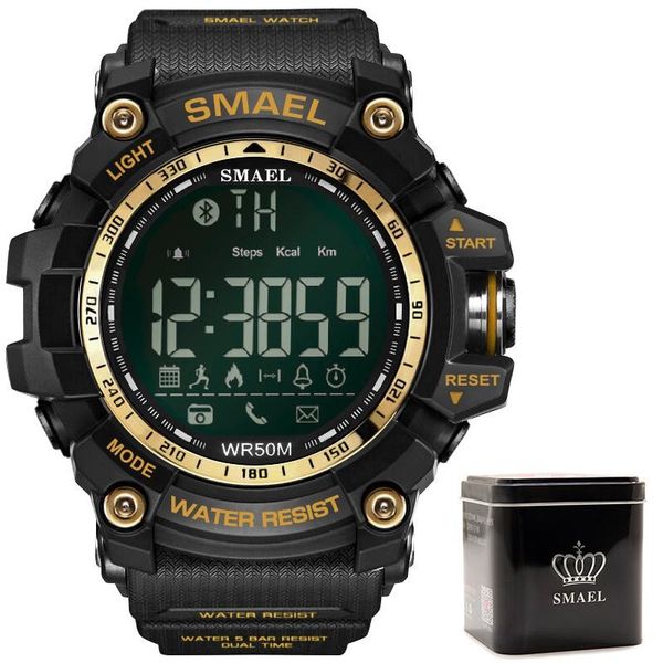 wristwatches smael mens chronograph watches sport male clock sarmy military watch men multifunction waterproof led digital for man, Slivery;brown
wristwatches smael mens chronograph watches sport male clock sarmy military watch men multifunction waterproof led digital for man, Slivery;brown