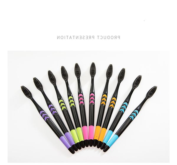 3096 10 pcs/pack family pack charcoal soft bristle toothbrush for daily oral cleaning
3096 10 pcs/pack family pack charcoal soft bristle toothbrush for daily oral cleaning