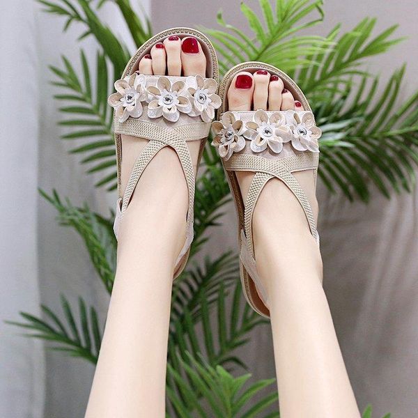 fairy style ins student sandals thick bottom casual comfortable flower princess shoes cute women's shoes tide comfortable, Black
fairy style ins student sandals thick bottom casual comfortable flower princess shoes cute women's shoes tide comfortable, Black