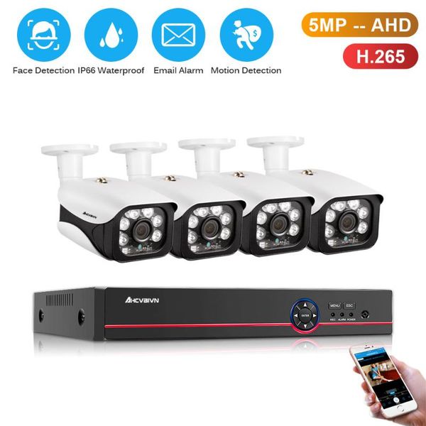 4ch 5mp dvr nvr security camera system h.265 face detection 5.0mp ahd camera indoor outdoor cctv video surveillance kit
4ch 5mp dvr nvr security camera system h.265 face detection 5.0mp ahd camera indoor outdoor cctv video surveillance kit
