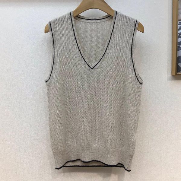 women's tanks & camis v-neck knitted vest sweater autumn and winter korean loose wild sleeveless, White
women's tanks & camis v-neck knitted vest sweater autumn and winter korean loose wild sleeveless, White