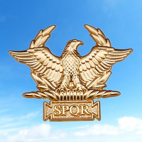 pins, brooches roman legion golden imperial eagle aquila spqr gladiator brooch badge, Gray
pins, brooches roman legion golden imperial eagle aquila spqr gladiator brooch badge, Gray